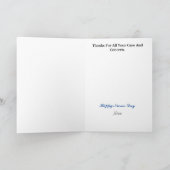 ナース感謝してい日と感謝カード シーズンカード (内部)