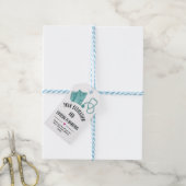 ナース感謝の週のスタッフ感謝していあなた ギフトタグ (より糸付き)