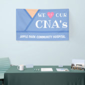 ナース感謝ウィークありがとう登録ナース 横断幕 (トレードショー)