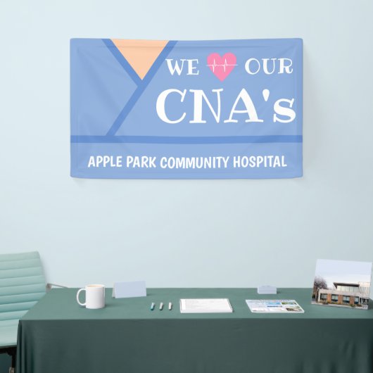 ナース感謝ウィークありがとう登録ナース 横断幕 (トレードショー)