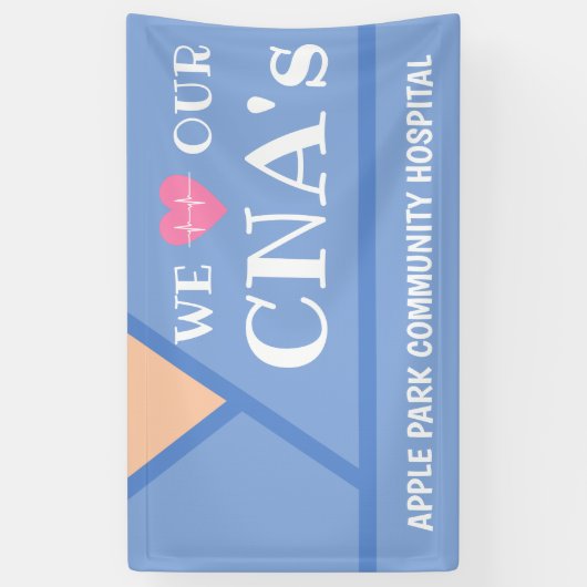 ナース感謝ウィークありがとう登録ナース 横断幕 (縦)