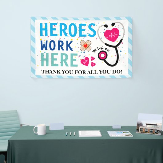 ナース感謝ウィーク感謝バナー 横断幕