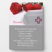 ナース感謝カスタムギフトプラーク フォトプラーク (正面)