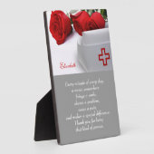 ナース感謝カスタムギフトプラーク フォトプラーク (側面)