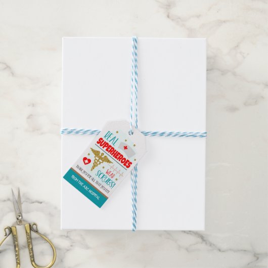 ナース感謝ギフトラベル ギフトタグ (より糸付き)