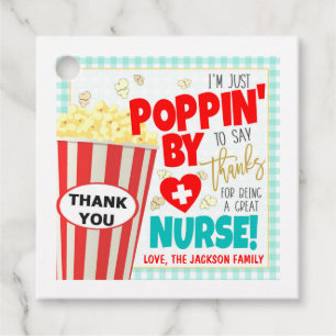 ナース感謝ギフトラベル フェイバータグ