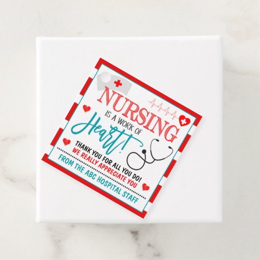 ナース感謝ギフトラベル フェイバータグ (インサイチュ)