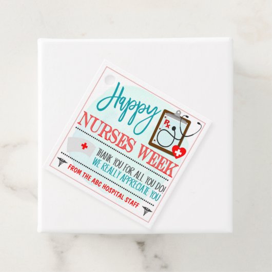 ナース感謝ギフトラベル フェイバータグ (インサイチュ)