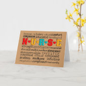 ナース感謝グリーティングカード カード (黄色い花)