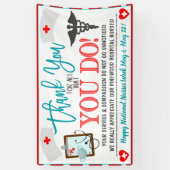 ナース感謝バナー 横断幕 (縦)