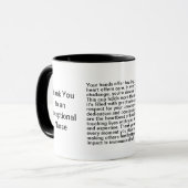 ナース感謝メッセージ マグカップ (正面左)