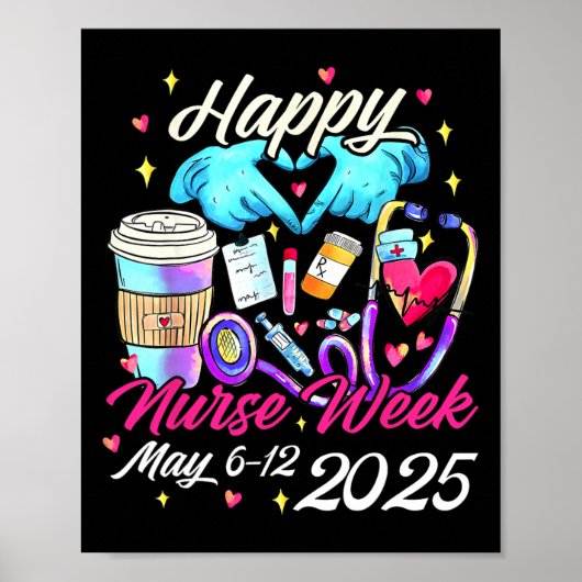 ナース感謝週間 – ハッピー国立ナースWe ポスター (正面)
