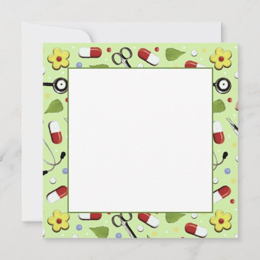 ナース感謝 カード (裏面)