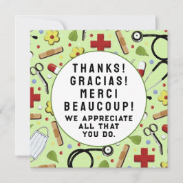 ナース感謝 カード