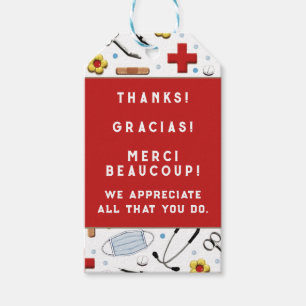 ナース感謝 ギフトタグ