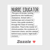 ナース教育者 シール (シート)