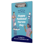 ナース日のカスタマイズ可能 クリップボード (左)