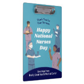 ナース日のカスタマイズ可能 クリップボード (右)