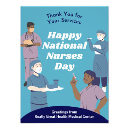 ナース日のカスタマイズ可能 フォトプリント           