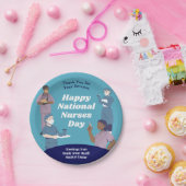 ナース日のカスタマイズ可能 ペーパープレート (パーティー)