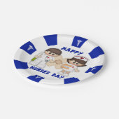 ナース日のカスタムな紙皿7つ ペーパープレート (アングル)