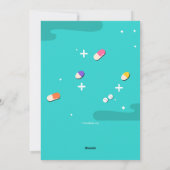 ナース日ハートグリーティングカード シーズンカード (裏面)