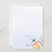 ナース日要素グリーティングカード シーズンカード (裏面)