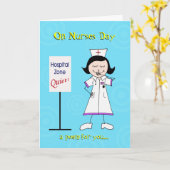 ナース日詩カード カード (黄色い花)