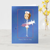 ナース日(シリンジカード付) カード (黄色い花)