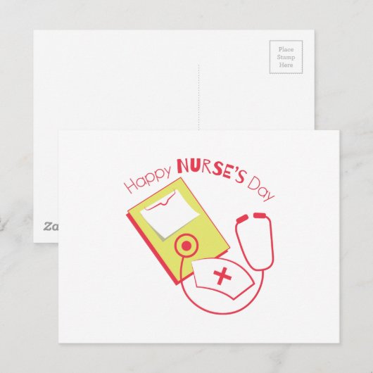 ナース日 ポストカード (正面/裏面)