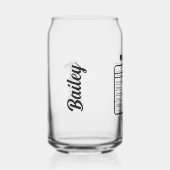 ナース栄養事実おもしろい ガラス缶 (正面)