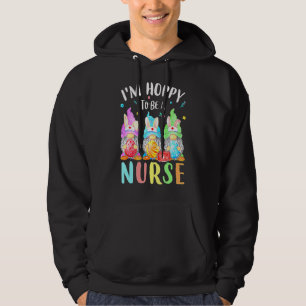 ナース格言イースターデイバニーエッグRn Icu Cna 4 パーカ