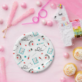 ナース機器パターンパーティー紙プレート ペーパープレート (パーティー)