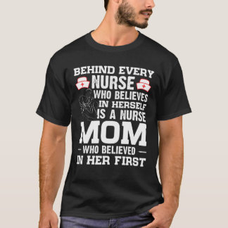 ナース母おもしろい母女性看護RN LPNメディカ Tシャツ