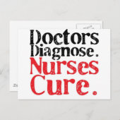 ナース治療 ポストカード (正面/裏面)