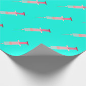 ナース注射器 ラッピングペーパー (角)