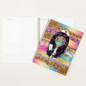 ナース漫画グリッターレインボーグラムRN プランナー手帳 (ディスプレー)