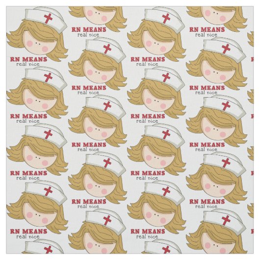 ナース漫画ピマ綿織物 ファブリック (見本)