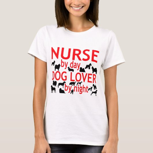 ナース犬の恋人 Tシャツ (正面)
