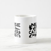 ナース猫好き コーヒーマグカップ (中央)