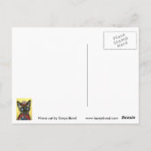 ナース猫 ポストカード (裏面)