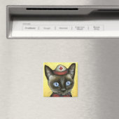 ナース猫 マグネット (インサイチュ (食洗機))