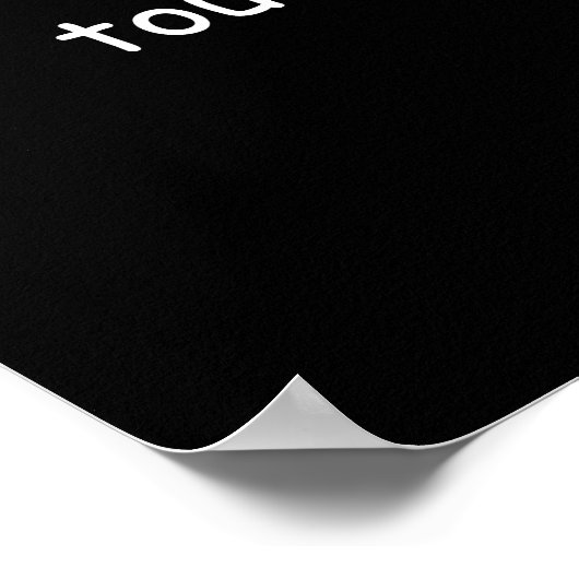 ナース生まれはアート思い気に遣いの癒しTouch ポスター (角)