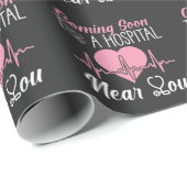 ナース生卒園病院RN看護 ラッピングペーパー (ロールコーナー)