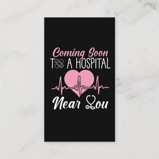 ナース生卒園病院RN看護 名刺 (正面)