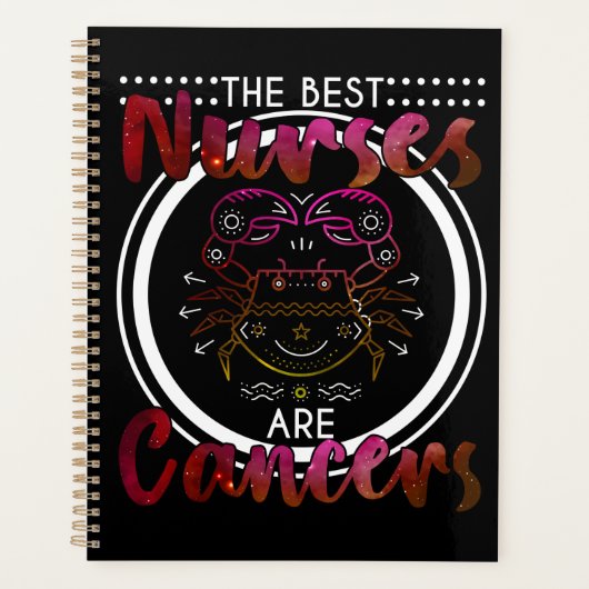 ナース癌誕生日看護学生LPN RN プランナー手帳 (正面)