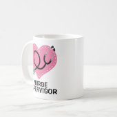 ナース監督看護ギフト コーヒーマグカップ (正面左)