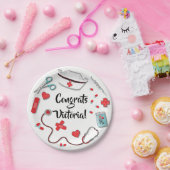 ナース目盛りアイコン紙プレート ペーパープレート (パーティー)