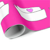 ナース目盛り包み紙ナースキャップ ラッピングペーパー (ロールコーナー)