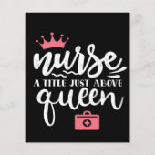 ナース直上の称号 |かわいいナースデザイン チラシ (裏面)